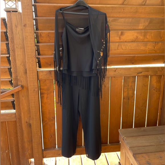 Venessa Stevens flowing dress palazzo pant - Picture 5 of 11